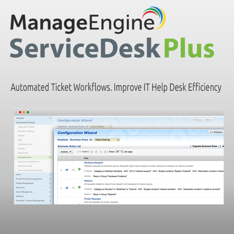 manageengine servicedesk incoming tls email